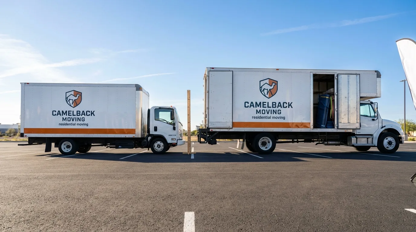 Moving truck size capacity guide in Saint Clair